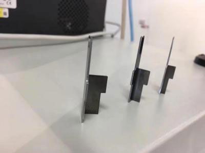 Muestras de Flejes de Acero Doblados